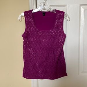 Sleeveless tank top